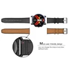 KOSPET Head layer cowhide Silicon Stainless wtach strap 24mm smartwatch band strap For KOSPET Smartwatch Phone ► Photo 3/5