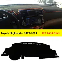 Приборной панели автомобиля Pad Двигатель приборной панели для Toyota Highlander- для левой рукой Toyota Диск с бесплатной доставкой