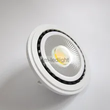 12 Вт 15 Вт ar111 удара светодиодные лампы G53 GU10 LED Лампочки теплый холодный белый AC85-265V qr111es111