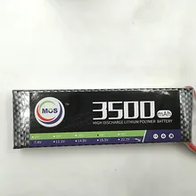 MOS 2 S batería 7.4 v 3500 mAh 35C lipo Para El helicóptero del rc rc coche barco del rc quadcopter batería de Li-polímero battey