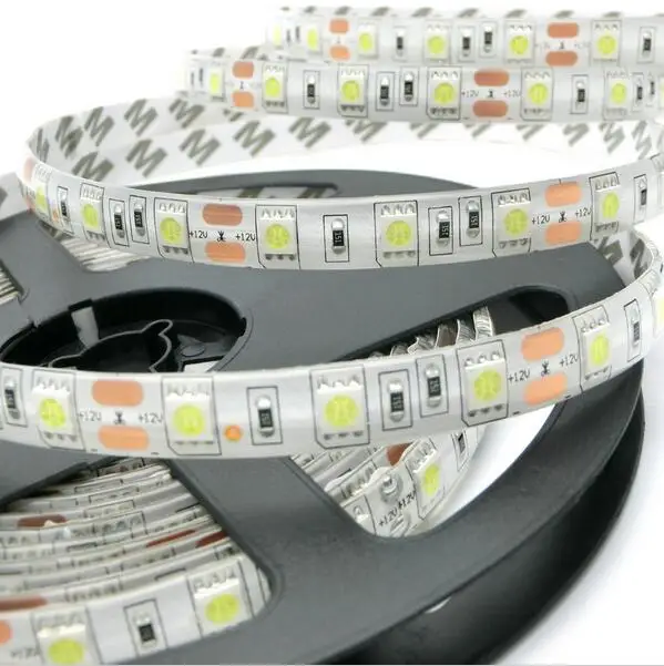 Гибкая светодиодная лента 5 м 5050 SMD водонепроницаемый 60 светодиодов/м 300