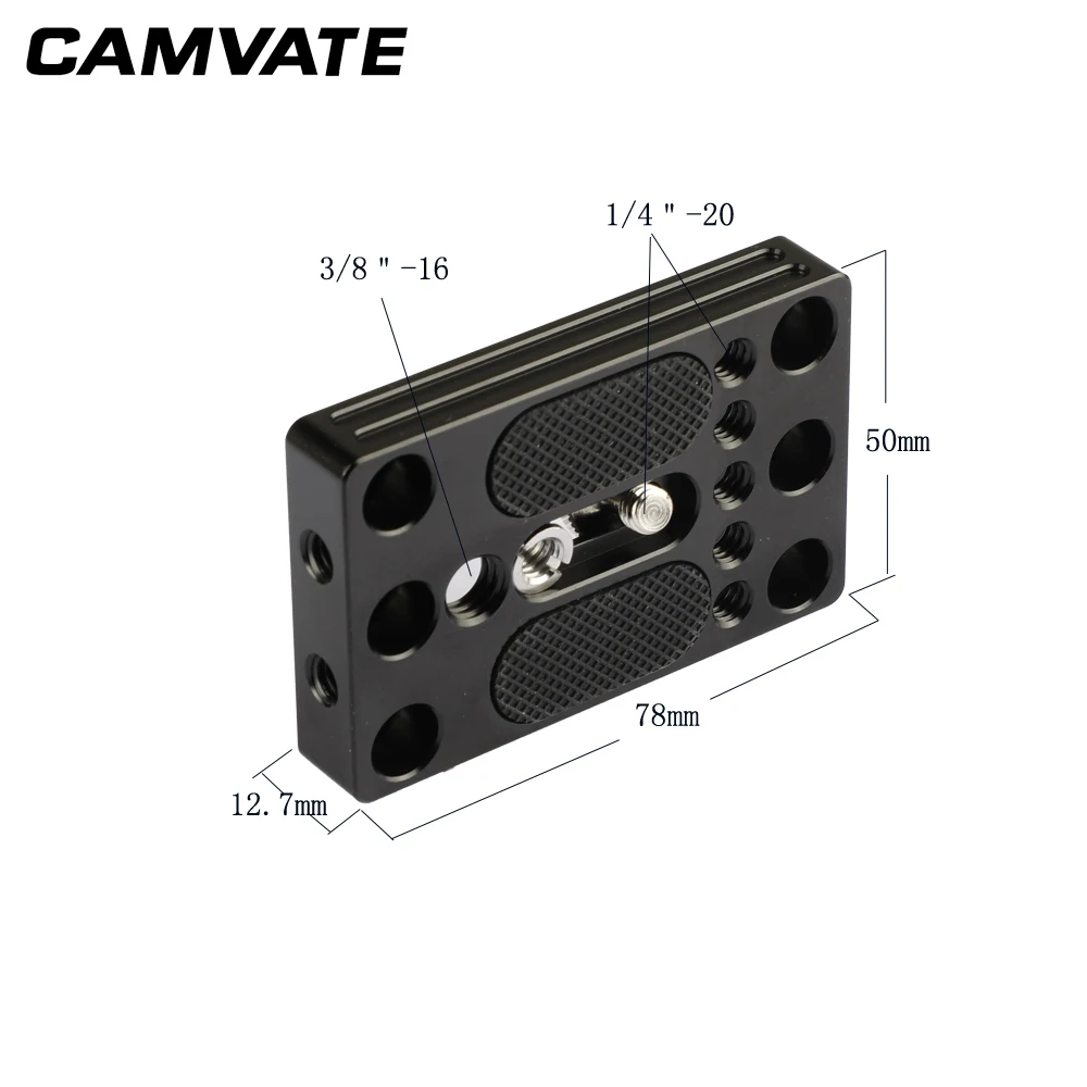 Основание для камеры CAMVATE с 1/4 &quot 20 крепежным винтом установки клетки