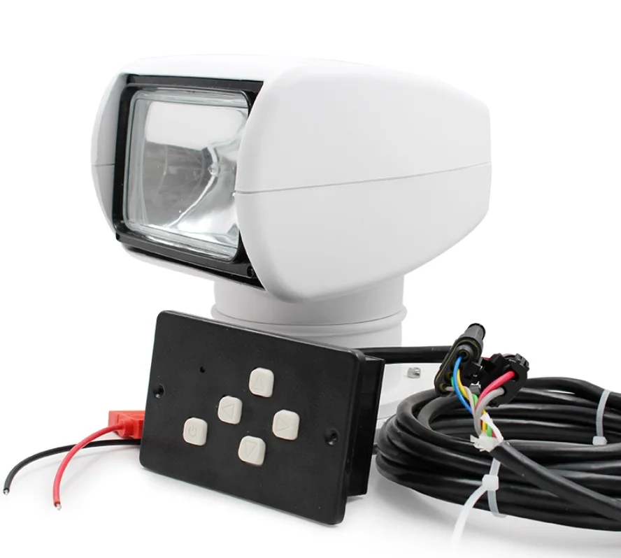 

Marine Boat Yacht Truck SUV 12V 100W Remote Control Spotlight Searchlight White