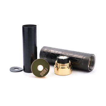 

Limited Edition Fujin 24 Mod SS Mechanical Vape Mod 24mm 24k Gold Plated Firing Button Fit 18650 Battery
