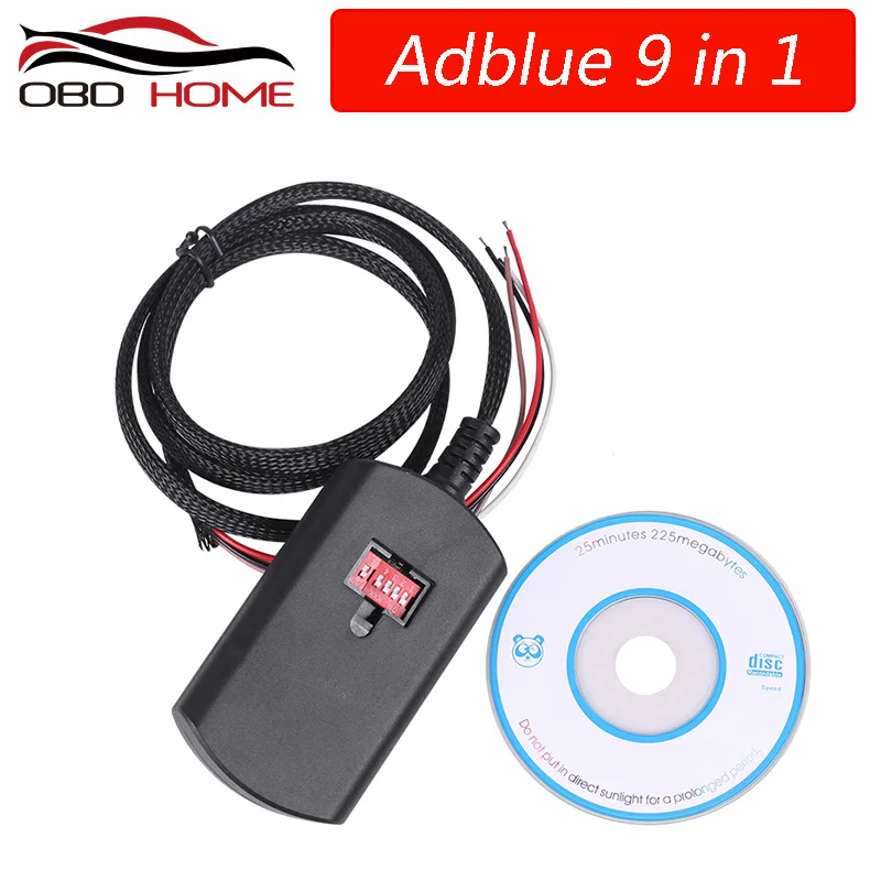 

New Adblue 8 in 1 8in1 update to Adblue 9 in 1 Universal NOT NEED ANY SOFTWARE 9in1 AdBlue Emulation Box for multi-brands trucks