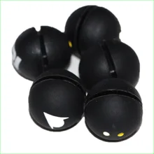 3pcs/Lot Black Spheroidal Tennis Racket Shock Absorber to Reduce Tennis Racquet Vibration Good Quality