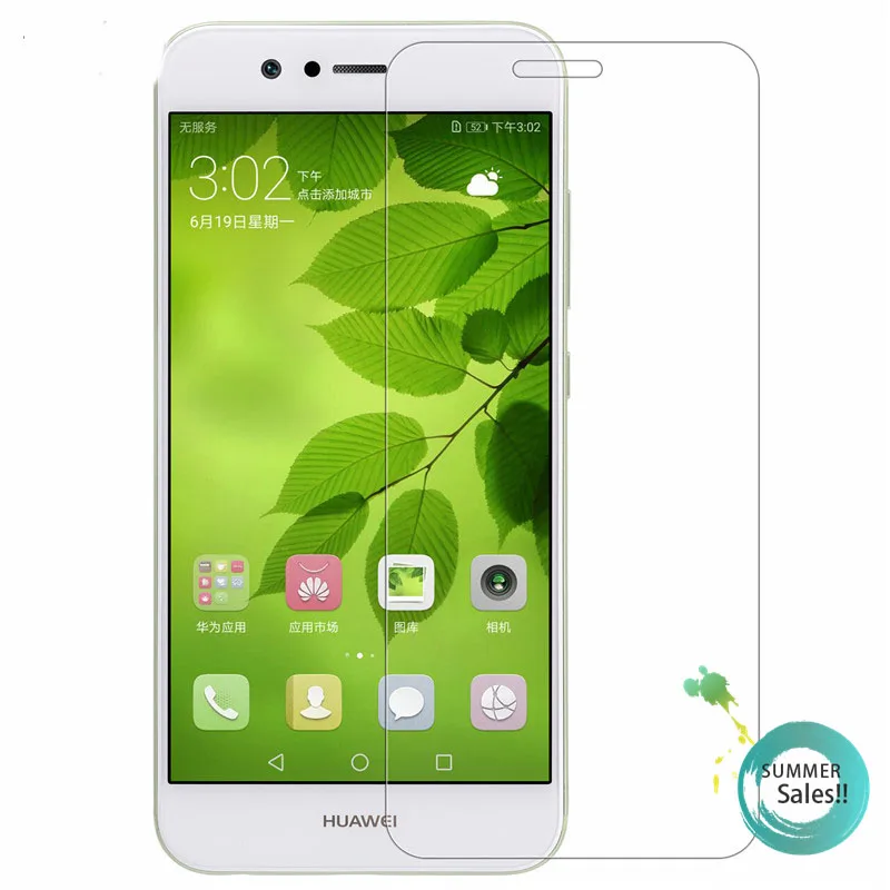2 шт стекло для Huawei Nova защита экрана закаленное Стекло Nova2 Анти-Царапины пленка