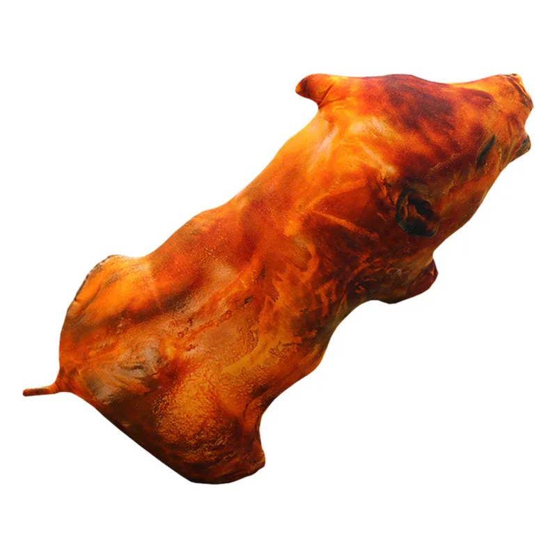 

Living Room Decorative Napping Pillow Fun Roasted Suckling Pig Sponge Travel Pillow Support Headrest Dakimakura Pillow 40AP30