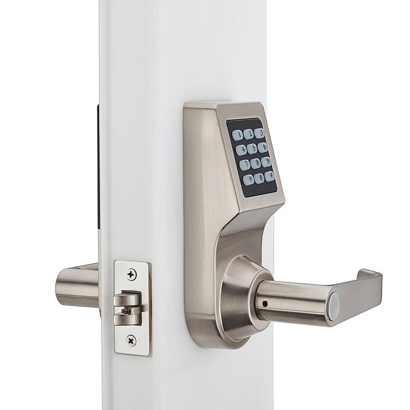 Electronic Password Door Lock With Digital Keypad Remote Control RFID