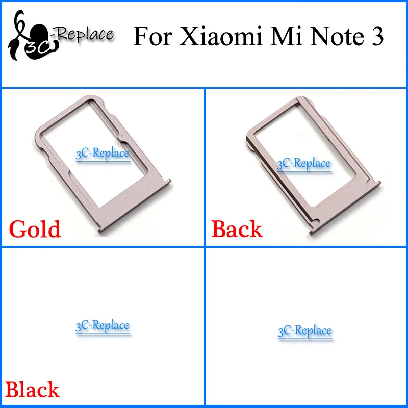 Для Xiaomi mi Note 3 MCE8 sim-лоток mi cro SD Держатель для карт слот Запчасти sim-карты адаптер