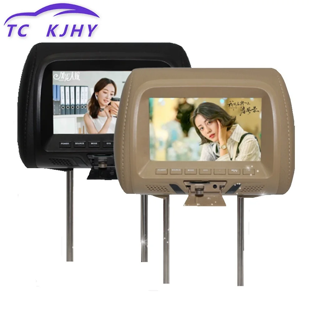Подголовник монитор Поддержка AV/USB/SD вход/FM/динамик/Автомобильная камера