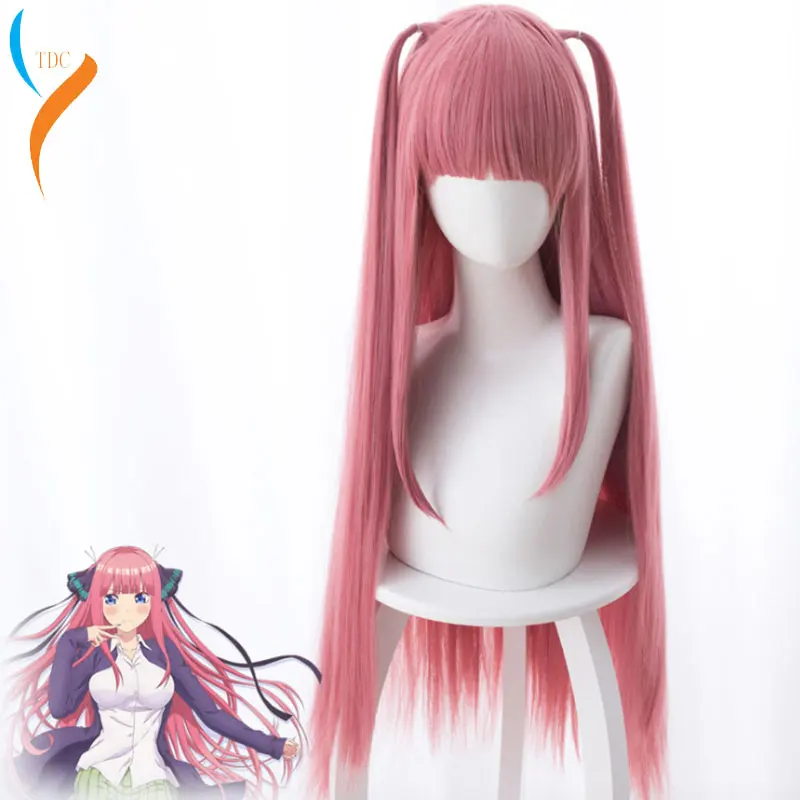 

The Quintessential Quintuplets Cosplay Wigs Nino Nakano Cosplay Synthetic Wig Halloween Carnival Party 5 toubun no Hanayome Wig