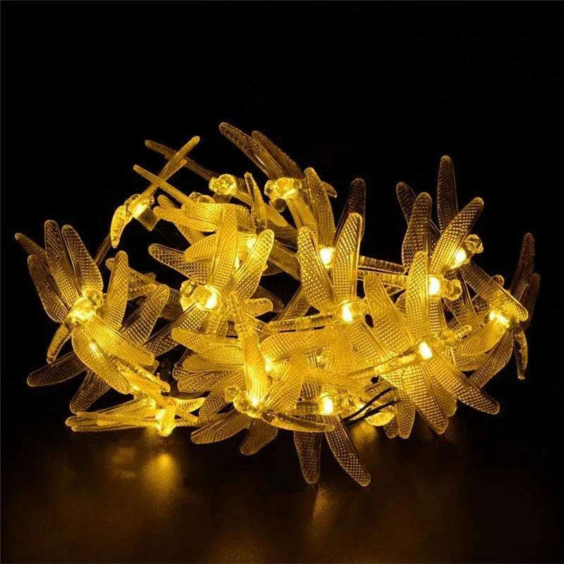 lederTEK Brand Solar Christmas Lights 19.7ft 6m 30 LED (7)