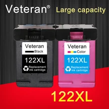 Ветеран 122XL Замена для hp картридж 122 xl для Deskjet 1510 2050 1000 1050 1050A 2000 2050A 2540 3000 3050 3052A принтер