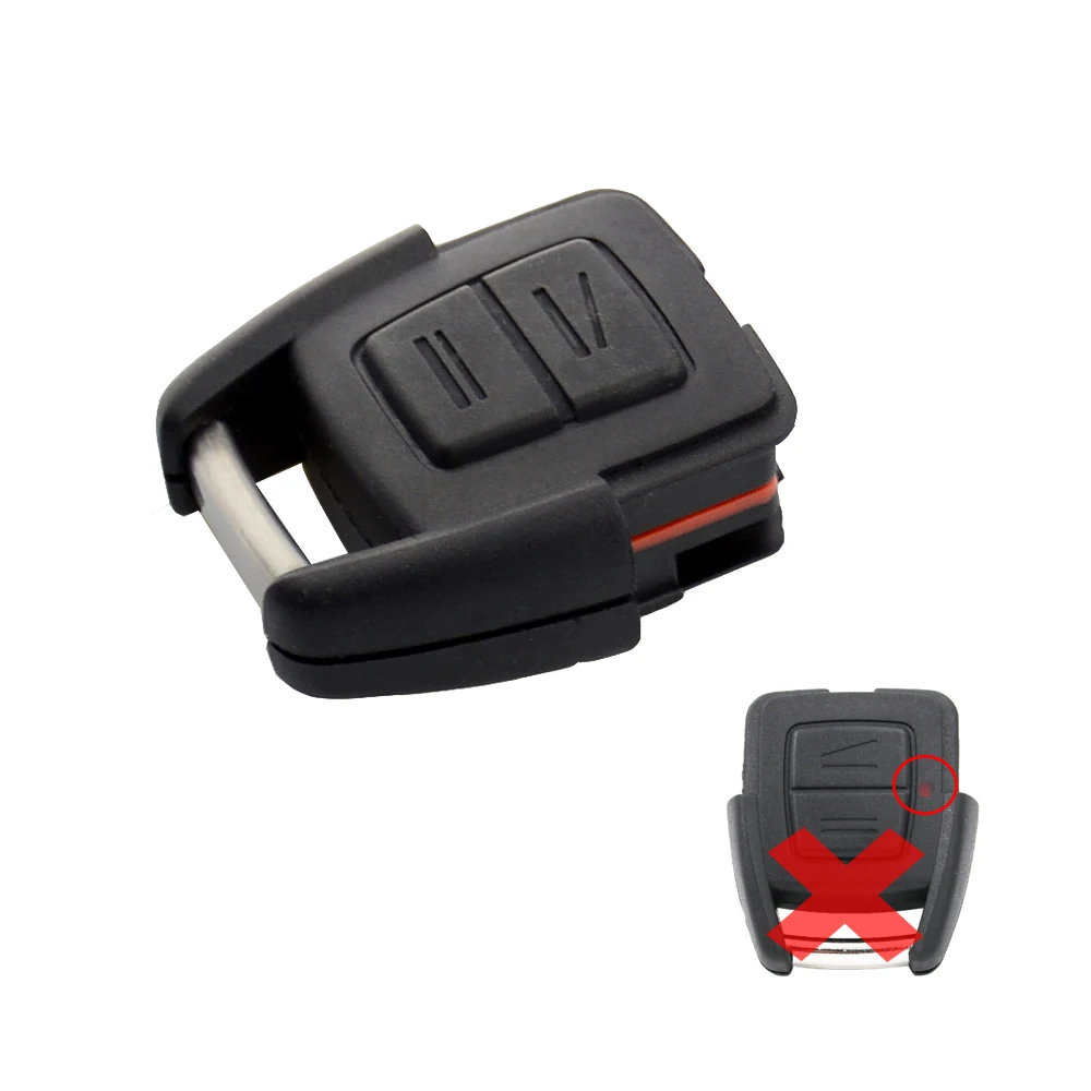 

OkeyTech 2 Buttons Smart Remote Replace Car Key Shell For Opel Vauxhall Vectra Astra Omega Signum Fob Replacement Car Key Case