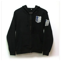 Attack on Titan hoodie Shingeki no Kyojin Legion Cosplay Costume Hoodie Scouting Legion Hooded jacket coat 1