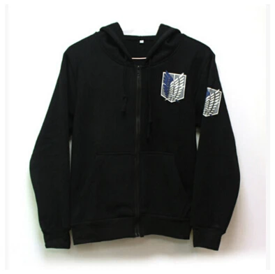 Attack on Titan hoodie Shingeki no Kyojin Legion Cosplay Costume Hoodie Scouting Legion Hooded jacket coat 1