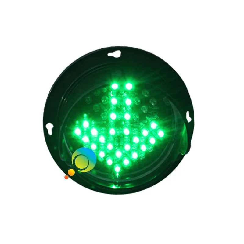 DC12V new design customized pattern 100mm 4 inch LED lamp mini red cross green arrow traffic light module