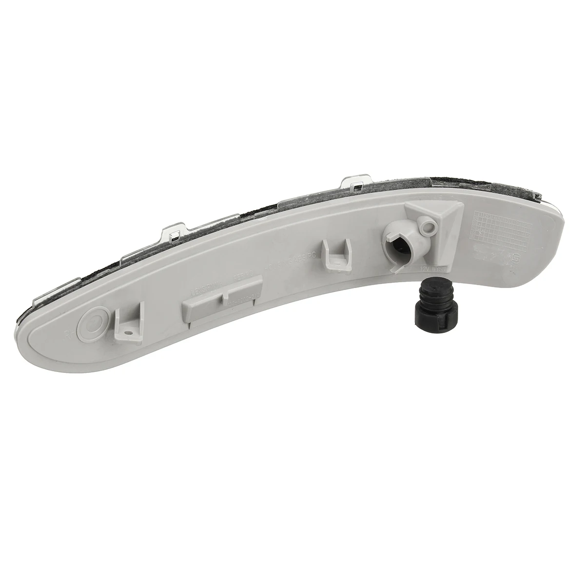 Lateral para Porta de Carro Lâmpada para Espelho Esquerda e Direita para Peugeot Alavanca Retrovisor Seta 208 2020 7 Alavanca lateral para porta de carro, lâmpada
