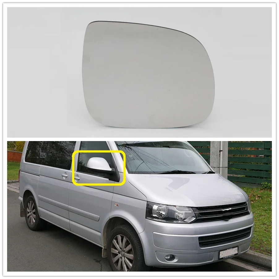 Правая сторона для VW Transporter Multivan T5 T6 2010 2011 2012 2013 автомобильный Стайлинг с подогревом заднего зеркала стекло