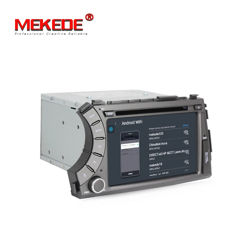 Best HD 2G RAM Android 7.1 2 DIN Car DVD for ssangyong Actyon Kyron with car gps radio for ssangyong actyon kryon 1080p support SWC 5