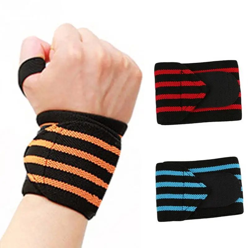 

Wrist Protection For Yoga Weight Lifting Elastic Fabrics Men And Women Boxing Wrist Band Support Sports Gym Accessories