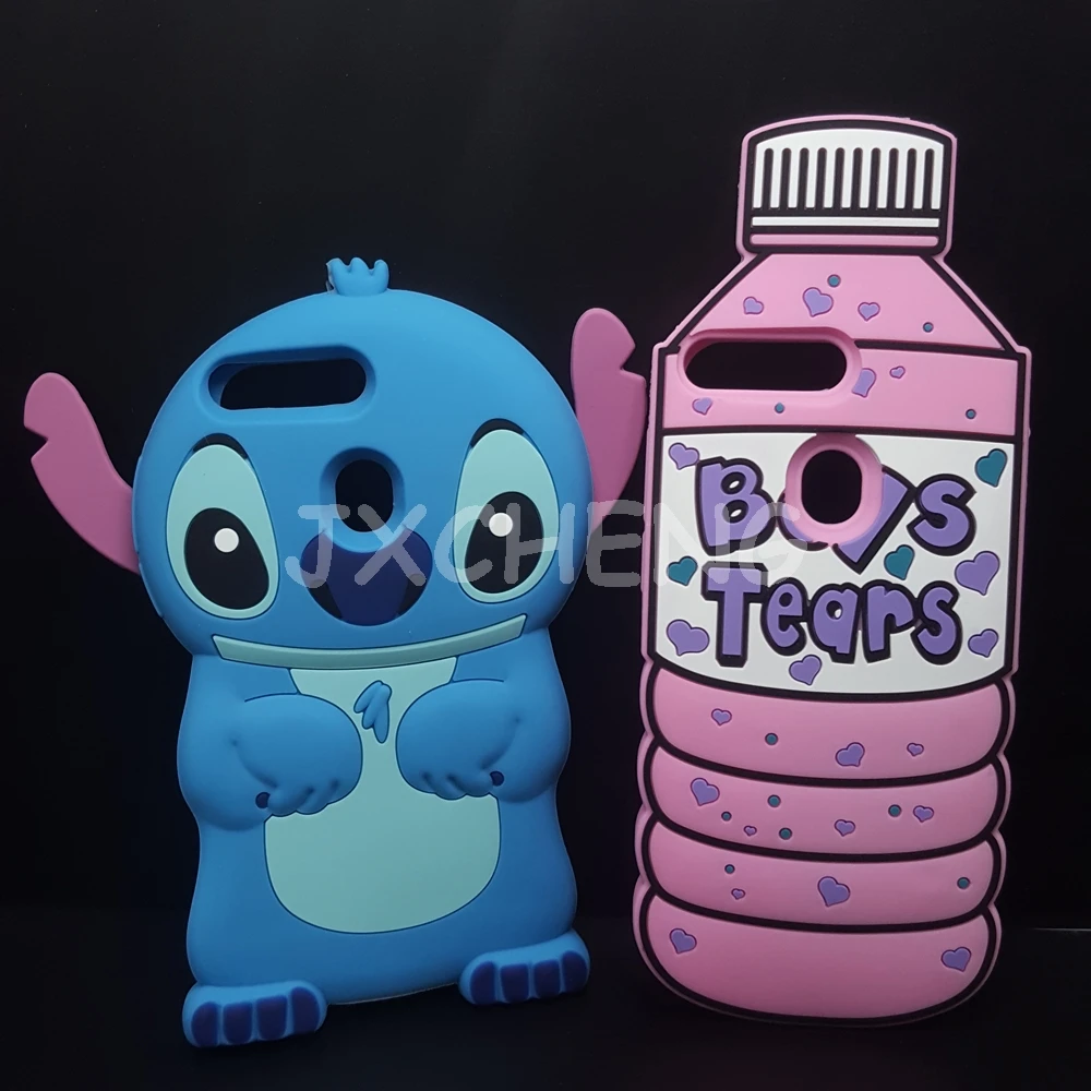 

3D Cartoon Lio Stitch Phone Case for Huawei Y5 Pro/Y5 Y6 2018/Y7/Y9 2019/Honor 7A/8X Soft Silicone Rubber Cover Protective cases