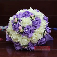 Корейский Свадебный букет невесты искусственная Роза высококлассные свадебные реквизит оптом свадебный букет