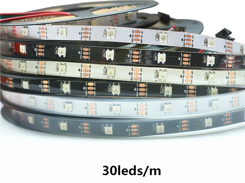 RGB USB Светодиодные ленты light 5050 SMD HD ТВ Настольный ПК Экран тыловая подсветка Ambilight ws2812 ленты ленточная гирлянда 1 м 2 м 3 м 4 м 5 м