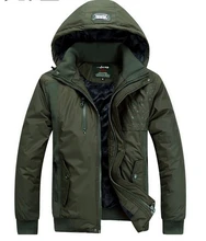 Free shipping ! HOT ! winter men brand Uniform jacket men cotton-padded jacket plus size thickening Cold wadded jacket / XL-5XL