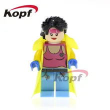 50 шт. PG375 строительные блоки Супергерои Jubilee X-men Clayface Cowboys Америка Arnim Zola черная модель пантера игрушки для детей