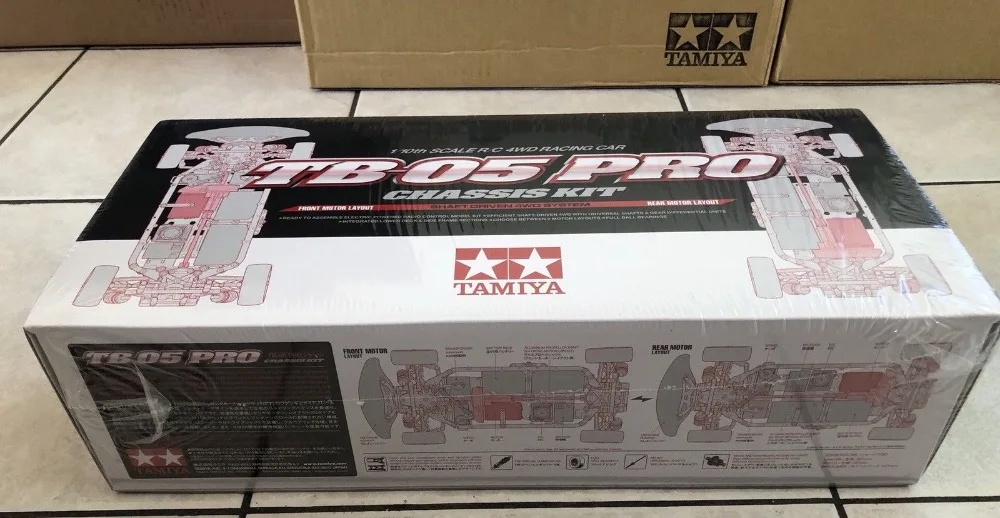 Tamiya 58658 масштаб 1/10 EP RC 4WD дорожный автомобиль TB 05 Pro комплект шасси|Детали и