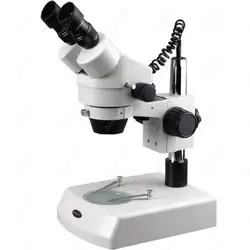 Бинокль Стерео микроскоп-amscope поставки 3.5x-45x BINOCULAR стерео Zoom микроскоп с двойной Галогенные лампы