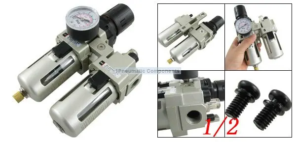 Free Shipping 2PCS/Lot SMC A Series 1/2'' Air Filter Combination Air Source Treatment Unit Metal Model AC4010-06 Two Union Free Shipping 2PCS/Lot SMC A Series 1/2'' Air Filter Combination Air Source Treatment Unit Metal Model AC4010-06 Two Union