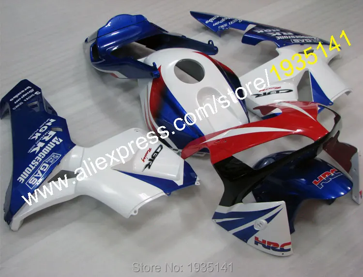 Для Honda CBR600RR 2003 2004 заводской Цвет 03 04 CBR 600 RR HRC ABS спортивный велосипед мото обтекатель комплект(литье под давлением