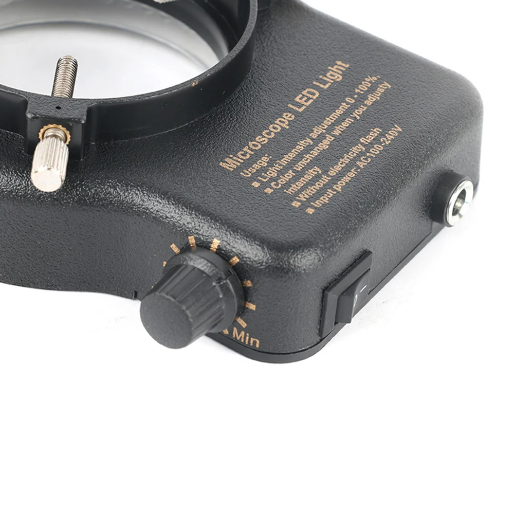  144 LEDs Adjustable 144 LED Ring Illuminator Lamp For Industry Stereo Microscope AC90V-240V Microsc