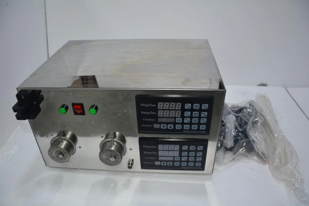  new Two nozzle 5ml to unlimited Magnetic Pump Micro-computer Liquid Filling Machine