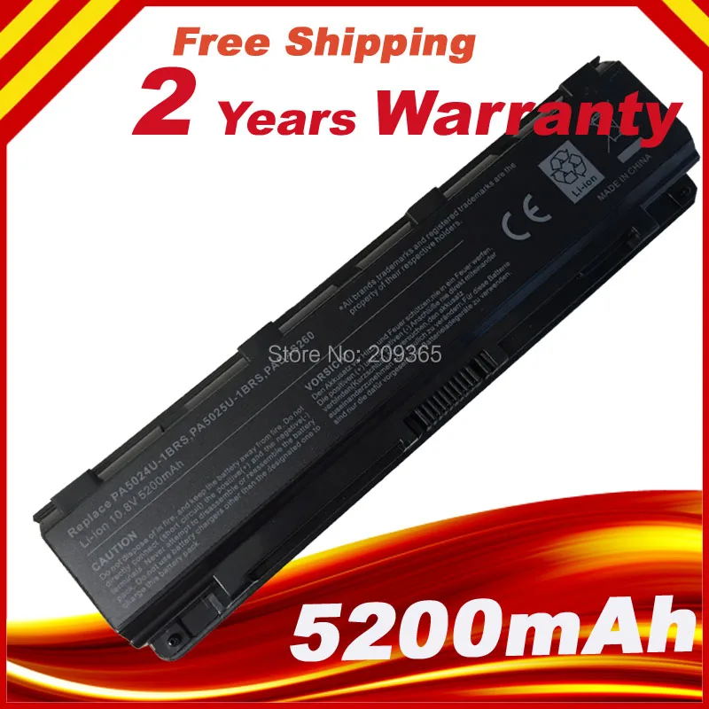 6Cell Аккумулятор для ноутбука TOSHIBA Satellite Pro C805D C850D P855 PA5023U-1BRS PA5024U-1BRS | Компьютеры и