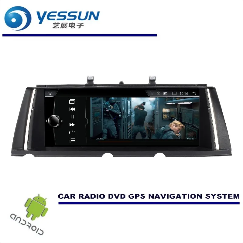 Top Car Stereo Audio Video Player GPS Navigation Multimedia (No CD DVD 10" inch HD Screen For BMW 7 Series F01 F02 2013 2014 2015 5