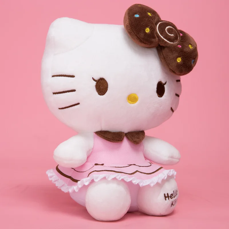 Плюшевая кукла Hello Kitty подарок на день рождения каваи мягкие игрушки животные для
