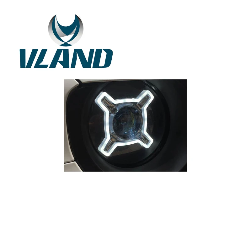 Фары VLAND для автомобиля фабричные фары Renegade 2015 2016 2017 светодиодные H7 ксеноновые