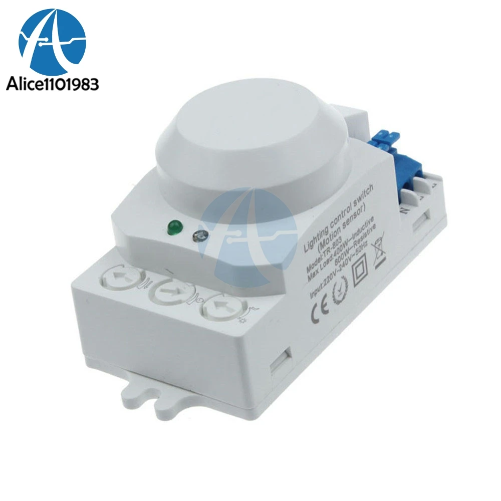 

220V 5.8GHz Microwave Movement Motion Detector Sensor Switch For Light Hottest Diy Electronic PCB Board
