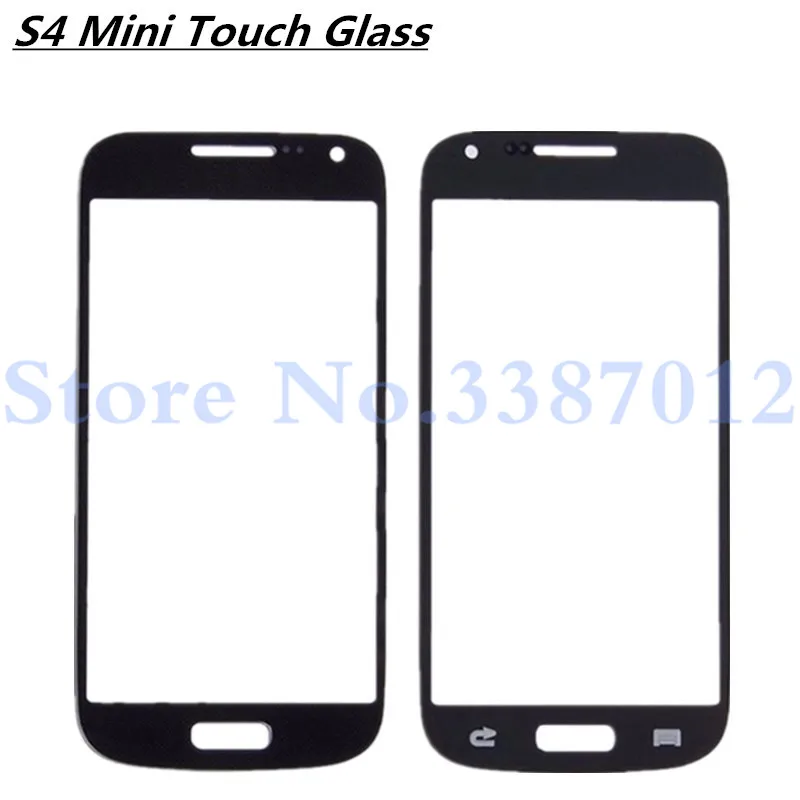 LCD Front Digitizer Touch Screen Glass For Samsung Galaxy S4 Mini i9190 i9195 i9192 Replacement Parts Outer | Мобильные телефоны и