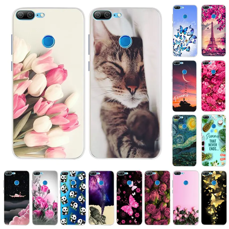 

For Coque Huawei Honor 9 lite Honor9 Phone Case Soft Silicone Cover For Protector Huawei Honor 9 Lite Bumper Housing Cute Anime