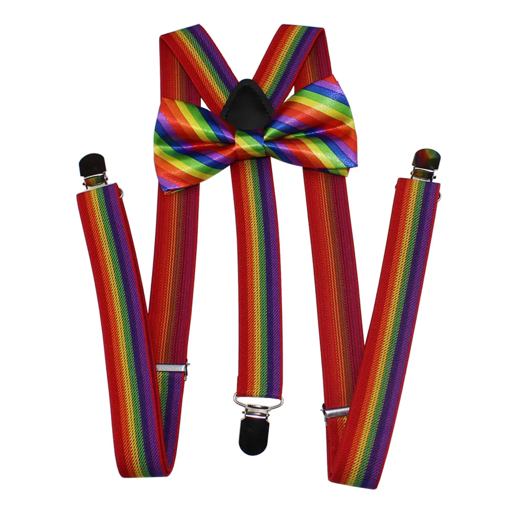 bow tie and suspenders adult