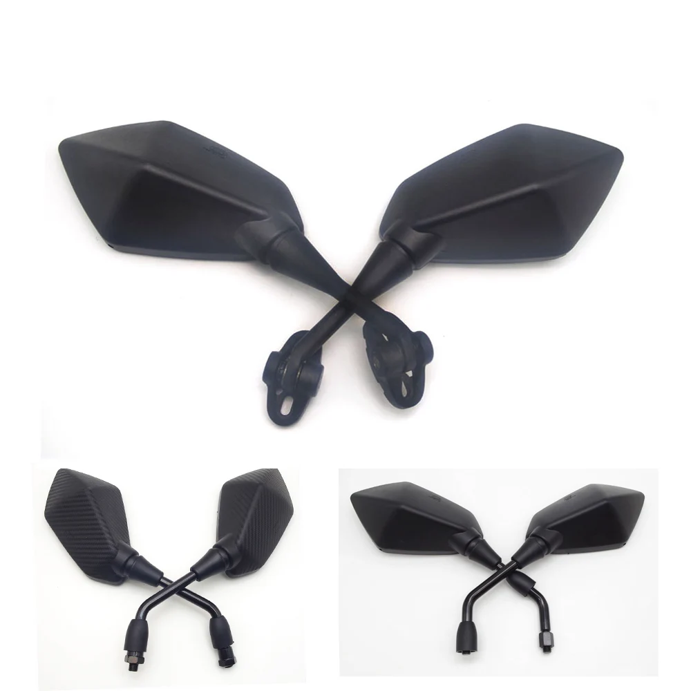 

FOR SUZUKI GSX R600 650 R750 GSF 1250 Gladius GSR 400 750 Universal 10mm Motocycle Mirror Moto Rearview Side Mirror Black