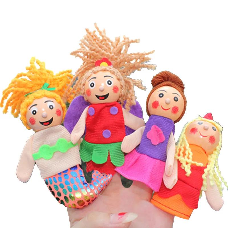 4 pcs/lot Main pour Enfants Drôle Doigt Jouet