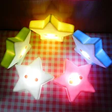 Lamps LED Star Night Light Novelty Luminaria Decorative Children Table Mini Portable Baby Lights Moon Party Bedroom Lamps