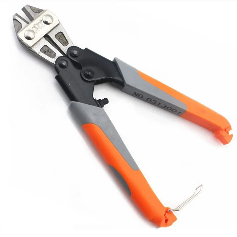 PEGASI " / 200mm Mini Wire Scissors Off The Nose Clamp Screwdriver Crimping Pliers Non-slip Plastic Handle Fast Electric Tools