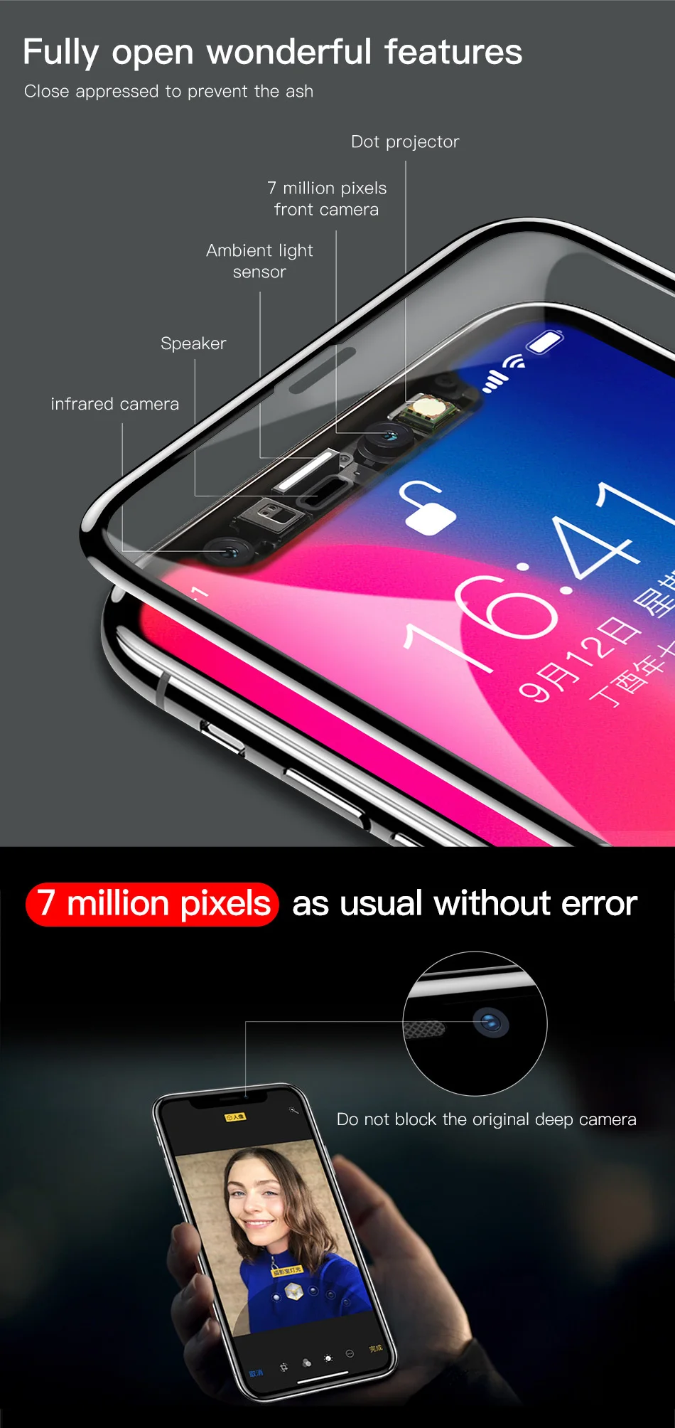 Baseus закаленное стекло для iPhone X защита экрана 4D поверхность полное покрытие стекло для iPhone X Передняя пленка крышка 0,3 мм тонкая пленка